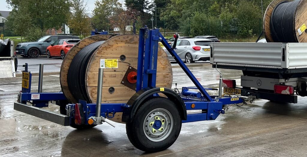 Cable Services Group Invests in New Cable Drum Trailers to Enhance UK Distribution